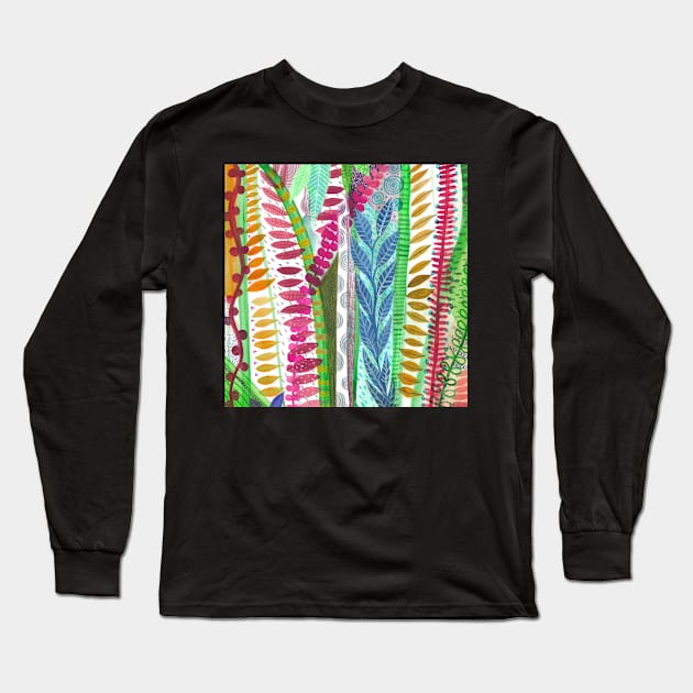 Leaf Long Sleeve T-Shirt by shelleyjayne